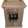 Galveston Trash Can with Tres Hombres