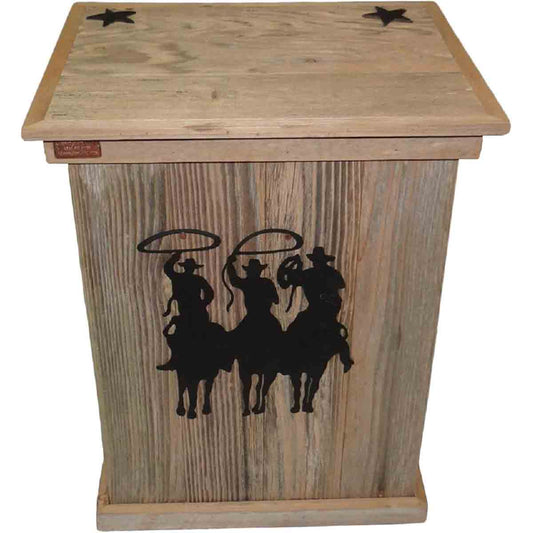 Galveston Trash Can with Tres Hombres