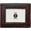 Studded Leather 4 x 6 Photo Frame