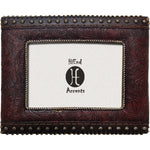 Studded Leather 4 x 6 Photo Frame