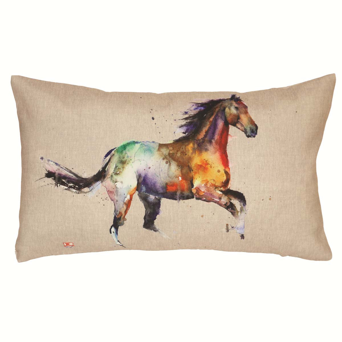 Horse Bliss Outdoor Pillow