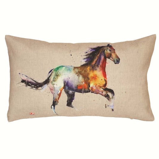 Horse Bliss Outdoor Pillow