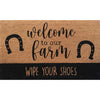 Farmhouse Welcome Coir Mat