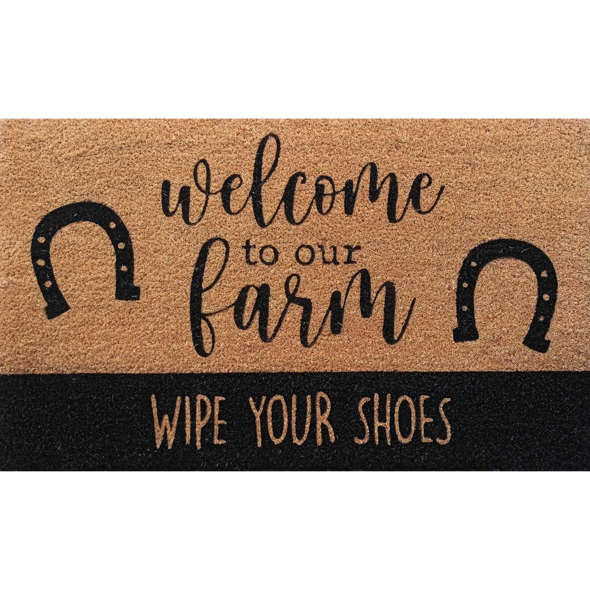 Farmhouse Welcome Coir Mat