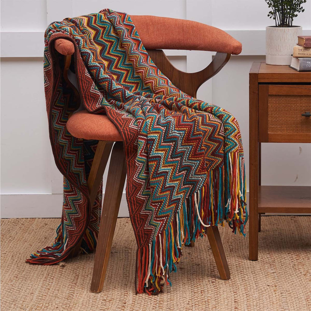 Adobe Sunset Throw