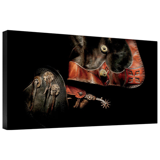 Hard Rider Gallery Wrapped Canvas