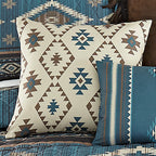 Tahoe Sky Diamond Pillow