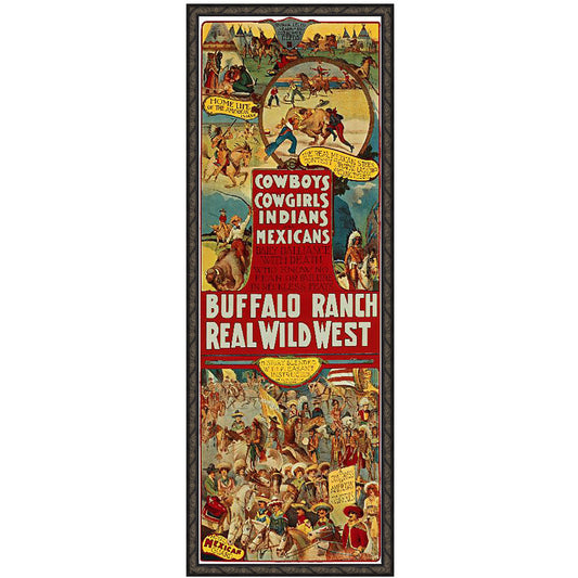 Wild West Show I Canvas Art
