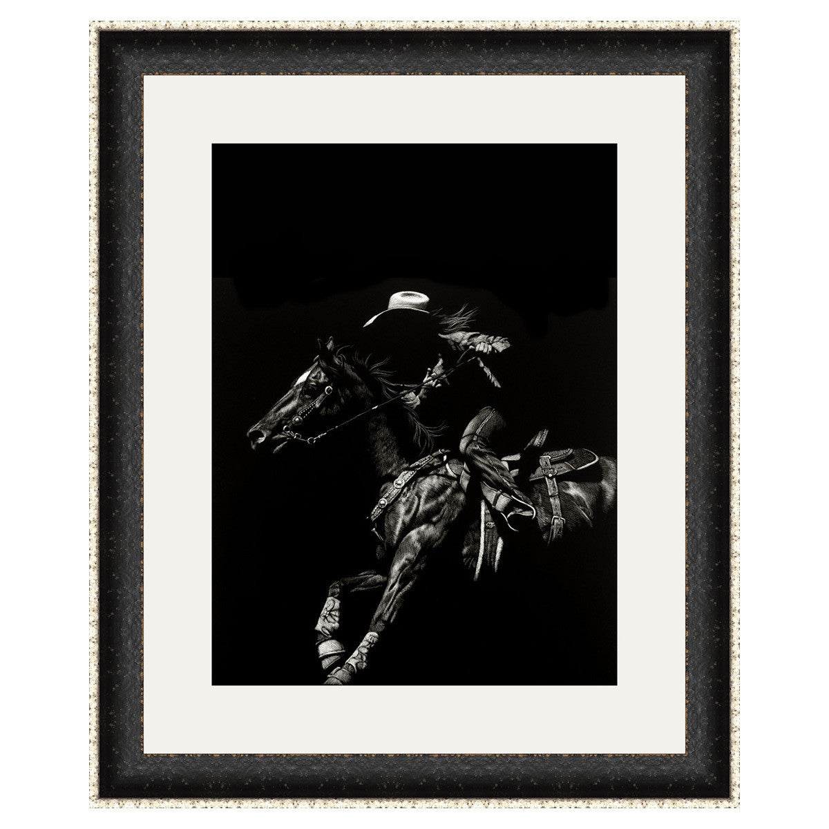 Wyoming Rodeo I Framed Art