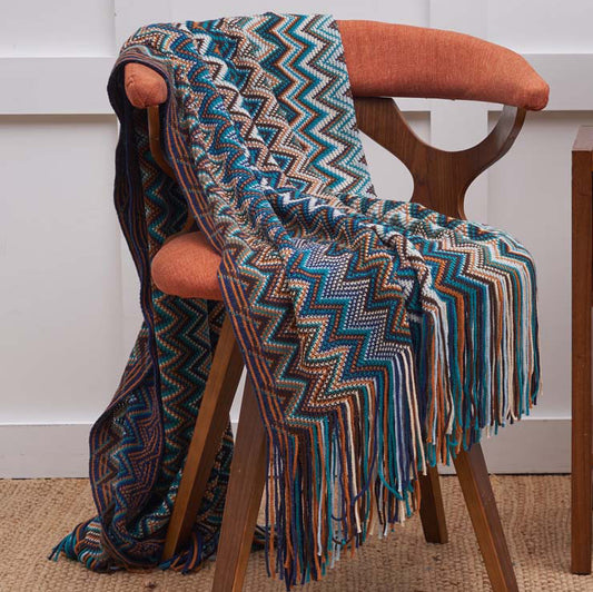 Turquoise Trail Throw