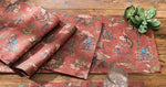 Cowboy Toile Table Runner - 54 Inch