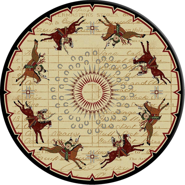 Sacred Hills Rug - 8 Ft. Round