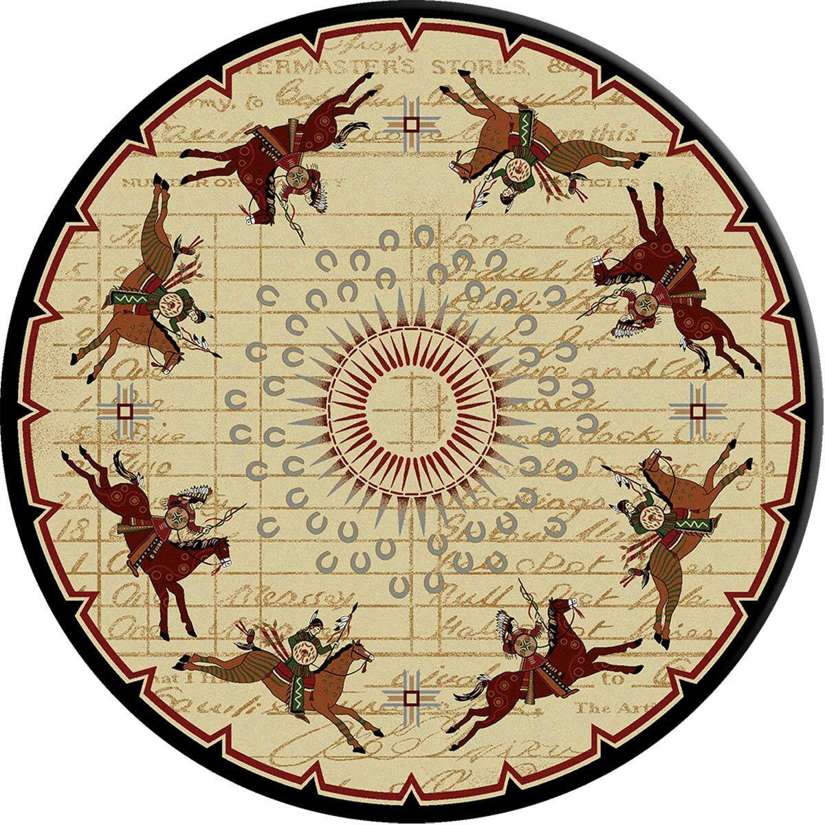 Sacred Hills Rug - 8 Ft. Round