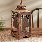 Cowboy Rider Silhouette Table Lamp