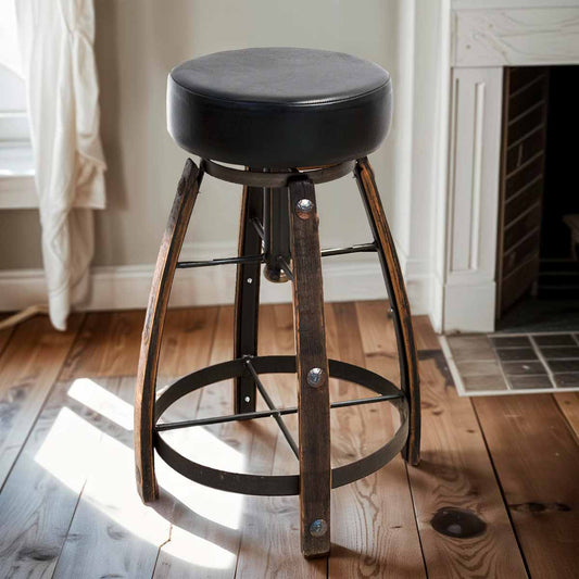 Lawman's Swivel Barstool