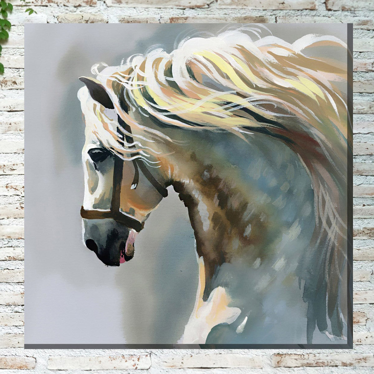 Mustang Freedom Canvas Wall Art