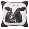 Painted Cow Pillow