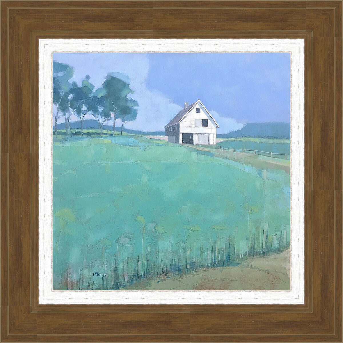 Prairie Barn Framed Wall Art