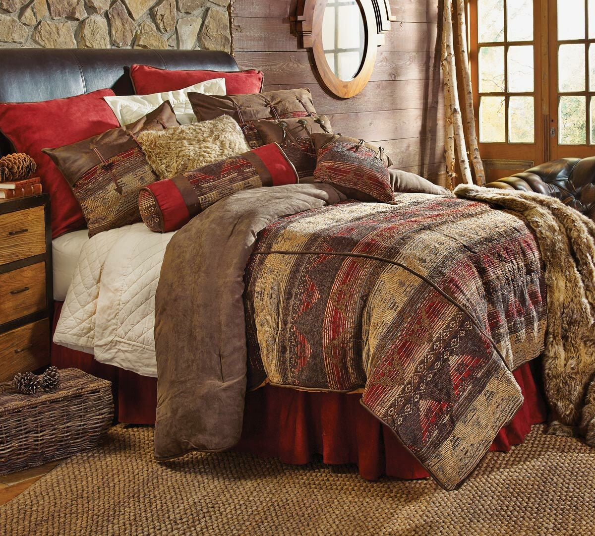 Sierra Chenille Suede Bed Set - Queen