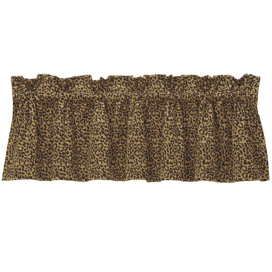San Angelo Leopard Valance
