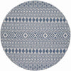 Blue Canyon Indoor/Outdoor Rug - 8 Ft. Round