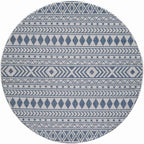 Blue Canyon Indoor/Outdoor Rug - 8 Ft. Round