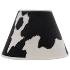 Cow Print Lampshade - 12 Inch