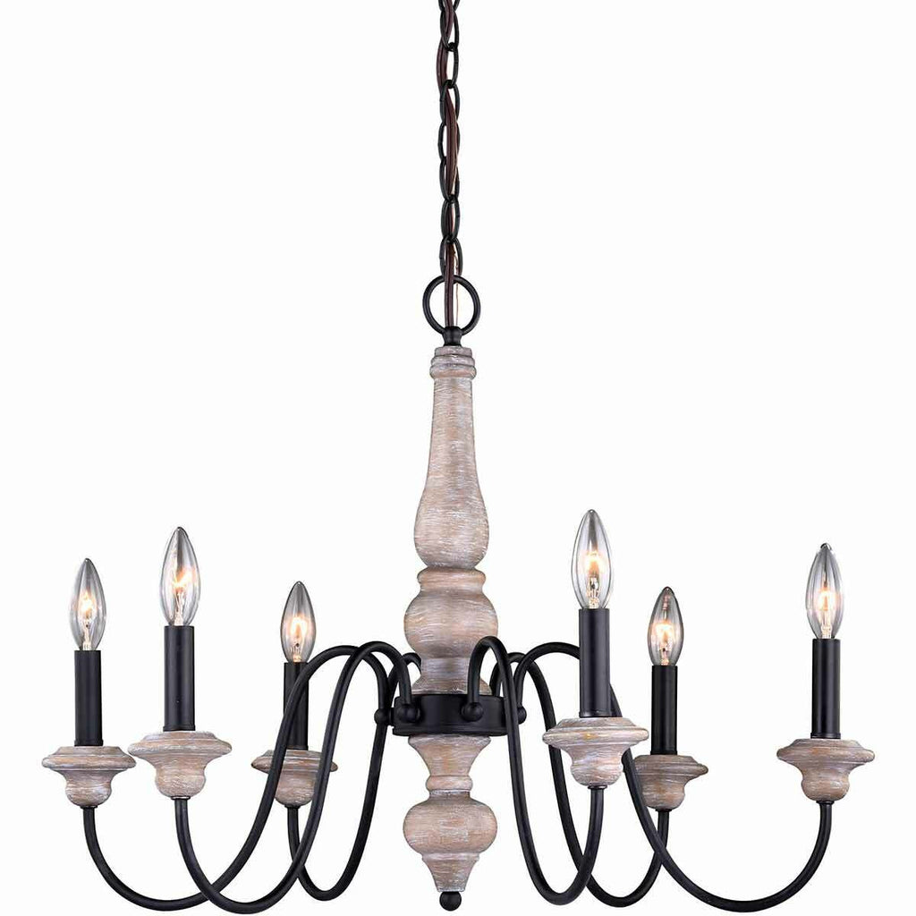 Farmhouse 6 Light Chandelier