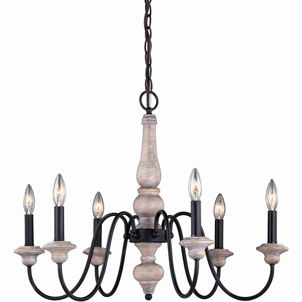 Farmhouse 6 Light Chandelier