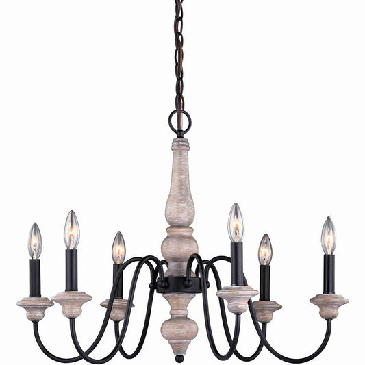 Farmhouse 6 Light Chandelier