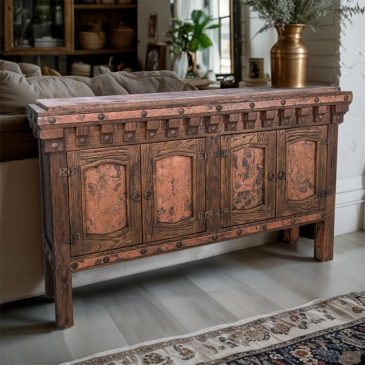 Rolling Hills Copper Buffet