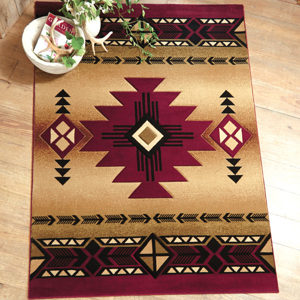 Flagstaff Southwestern Rug - 3 x 7