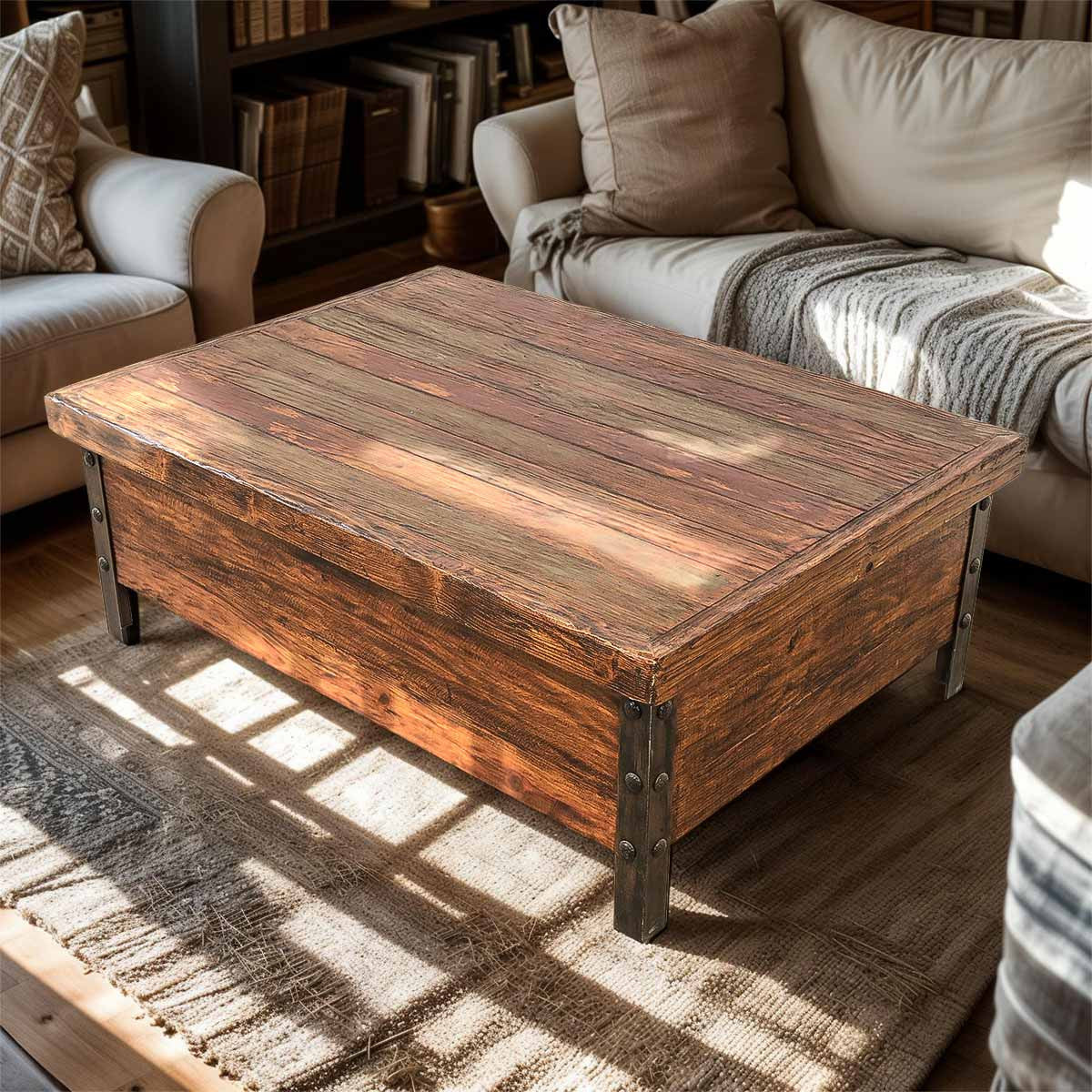 Pritchett Reclaimed Wood Coffee Table