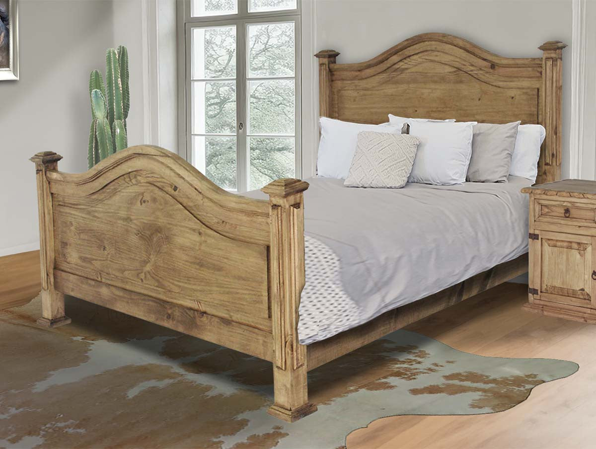 Frankie Honey Bed - King