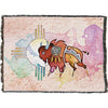 Sun Catcher Buffalo Throw