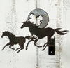 Two Horses Curtain Rod Brackets