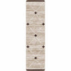 Crosspoint Brown Rug - 2 x 8