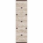Crosspoint Brown Rug - 2 x 8