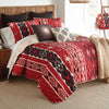 Crimson Canyon Quilt Bed Set - Queen