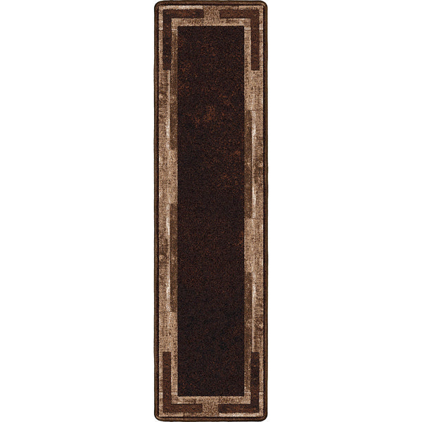 Rustic Barnwood Rug - 2 x 8