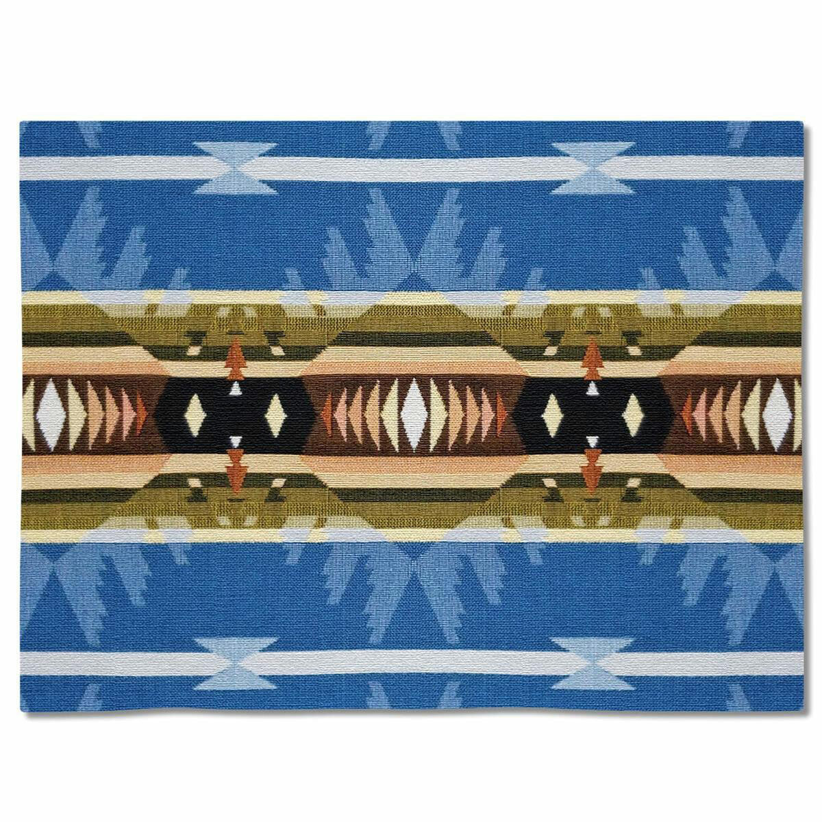 Cimarron Blue Placemats - Set of 4