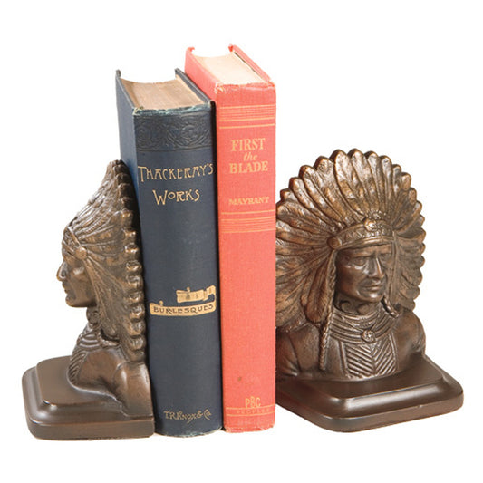 Powerful Chief Bookends
