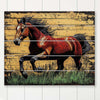 Wild Run Horse Pallet Sign