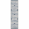 Crosspoint Blue Rug - 2 x 8