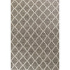 Dark Gray Geo Trail Rug - 8 x 10