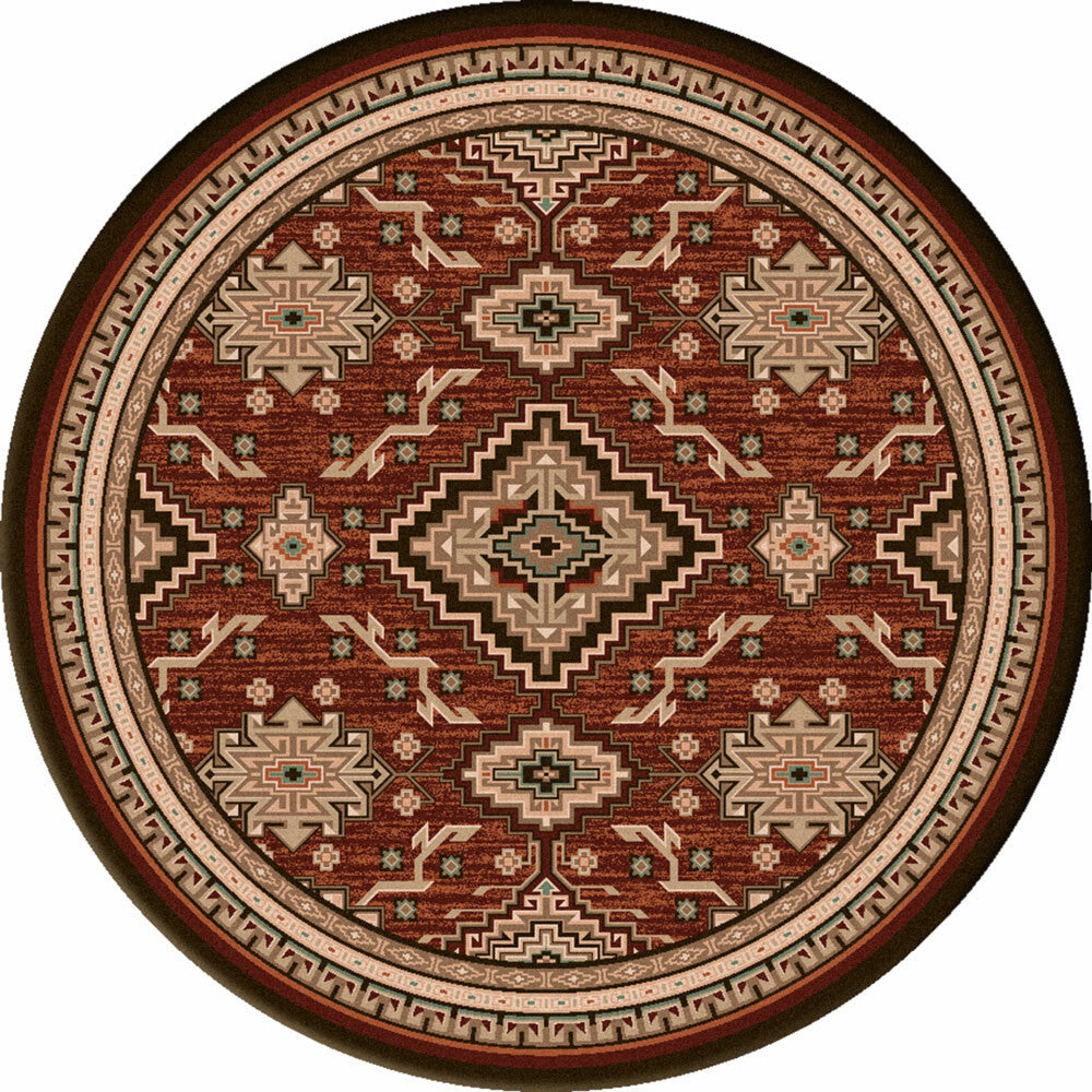 Diamond Trails Rug - 8 Ft. Round