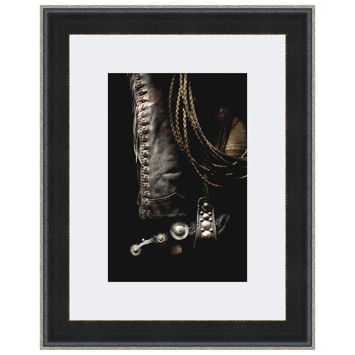 Shotgun Chaps Framed Print