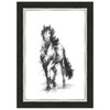 Dynamic Equestrian I Framed Print
