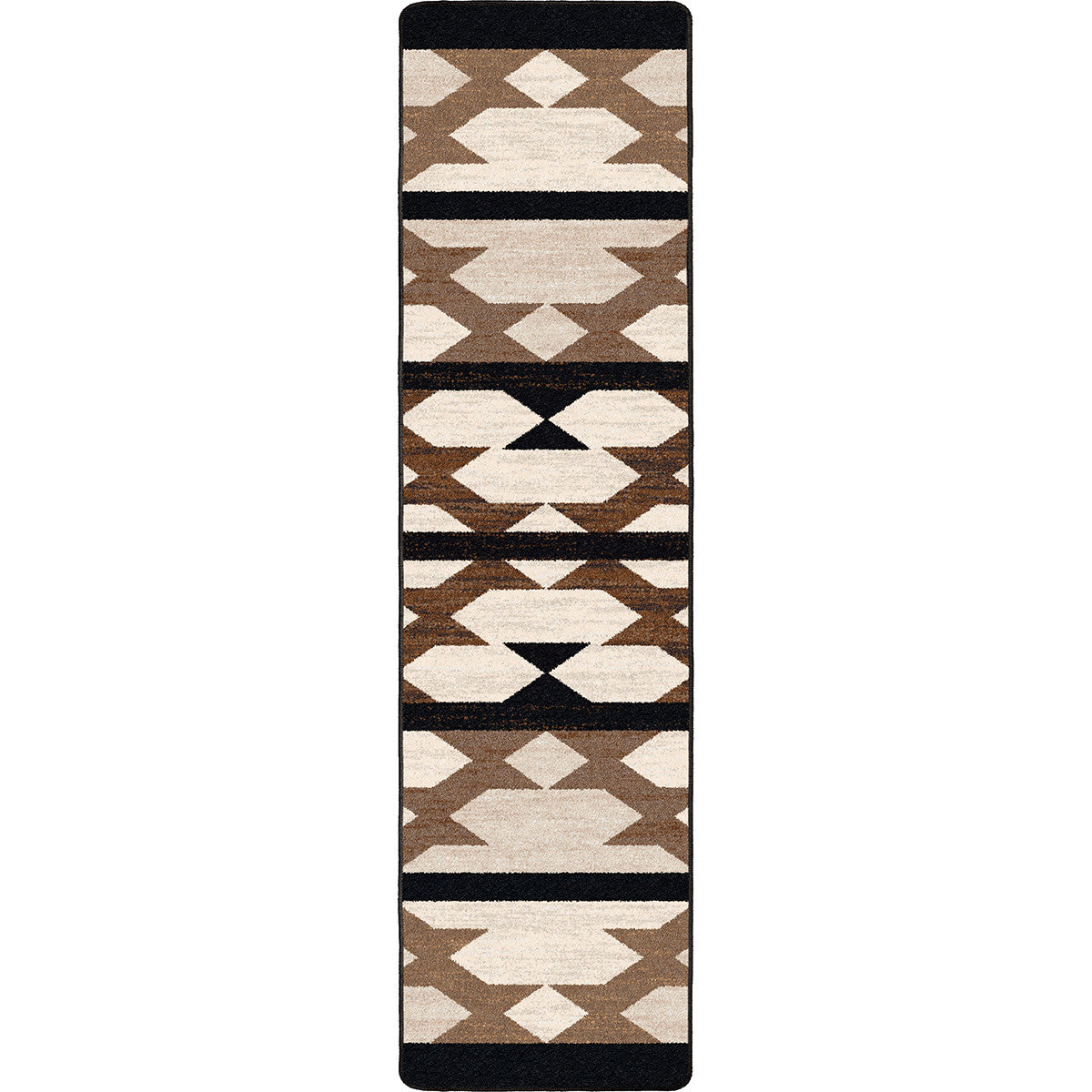 Mocha Canyon Rug - 2 x 8