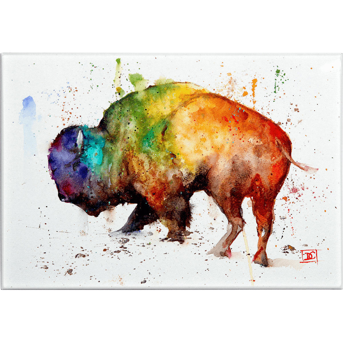 Buffalo Loco Metal Box Wall Art